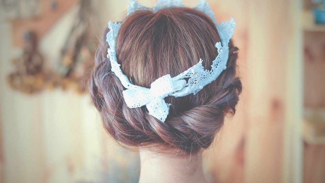 Soft Crown Braid & Hair Color by Liese มงกุฎเปียง่ายและน่ารัก [JellyJune]
