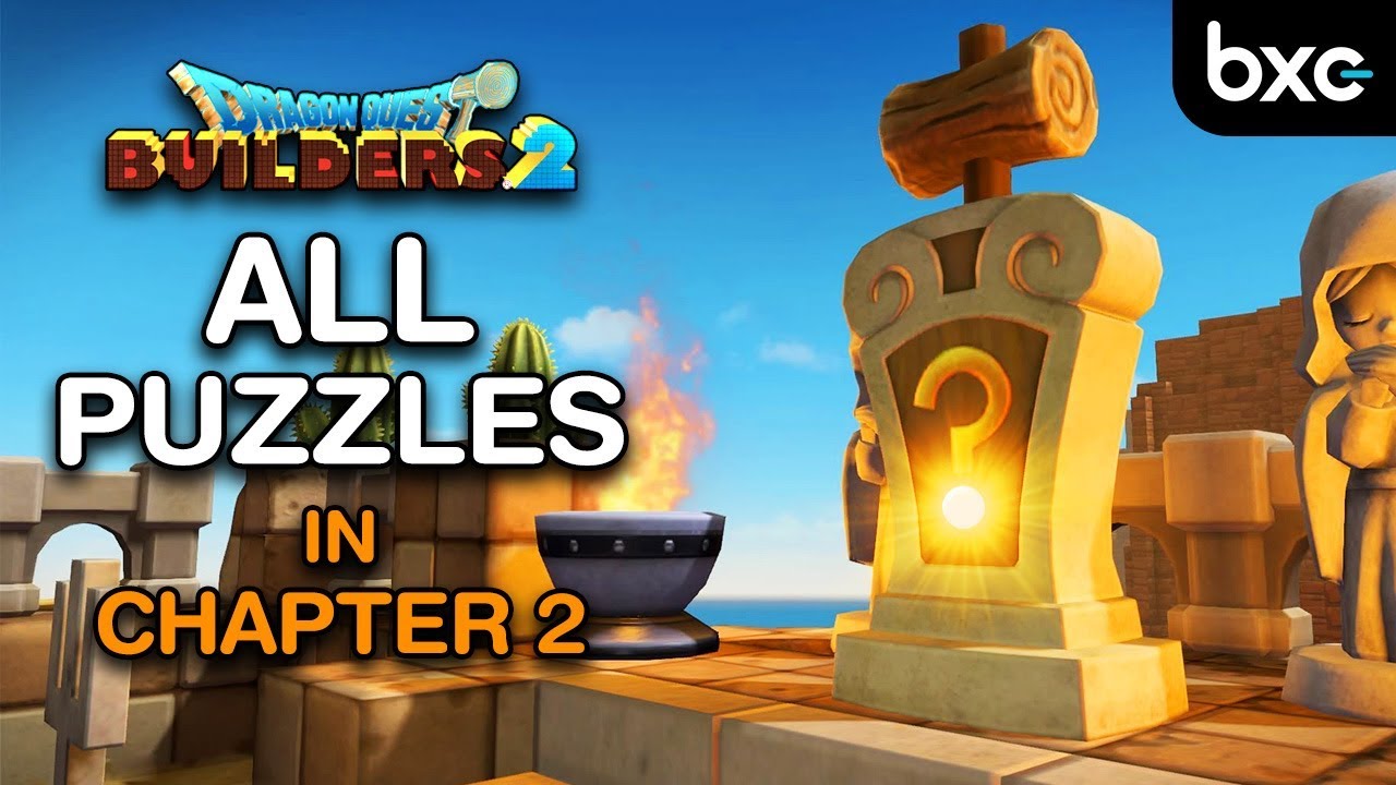 All Mini-Medal Puzzles in Chapter 2 | Khrumbul-Dun | Dragon Quest Builders 2