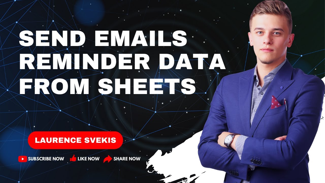 Send Email reminder Date from Sheet #tips