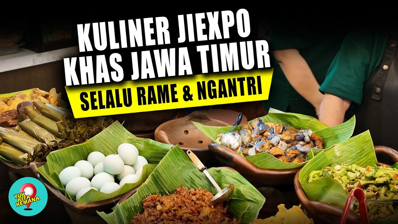 PECEL HJ SRI KHAS JAWA TIMUR | CUMA BUKA PAS PAMERAN JIEXPO KEMAYORAN