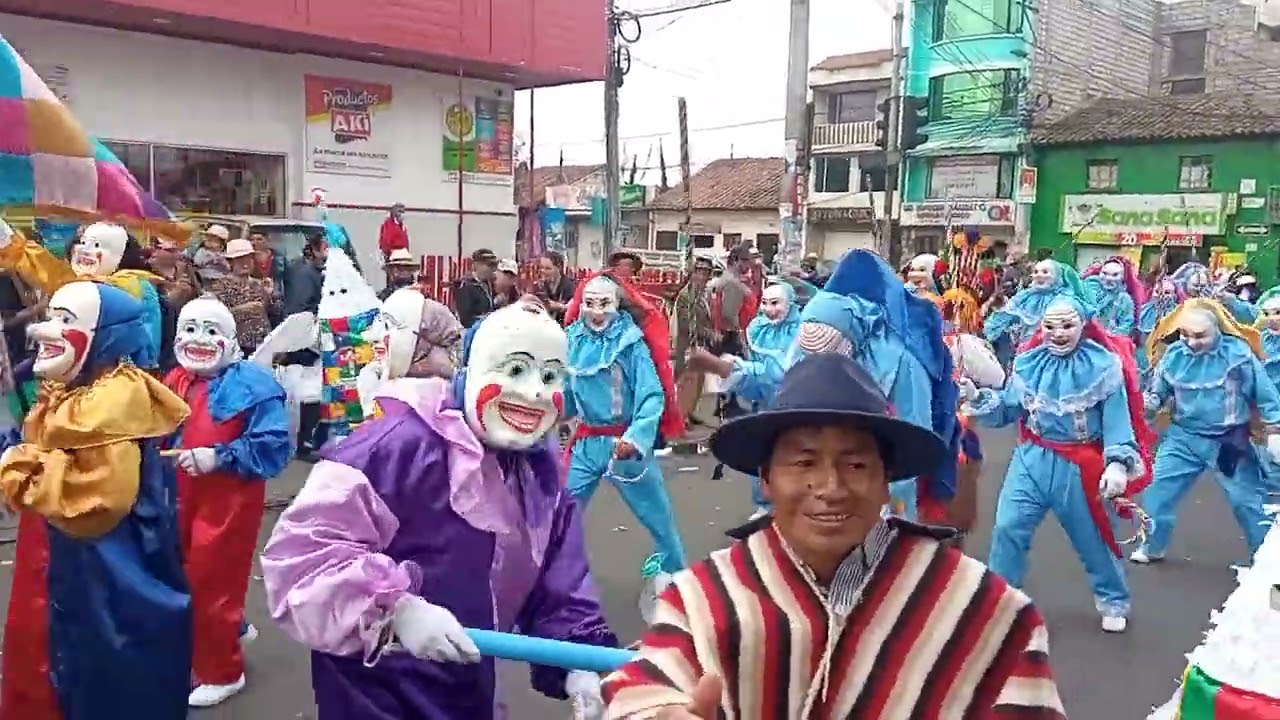 Desfile de carnaval y mamá negra de Latacunga 2023