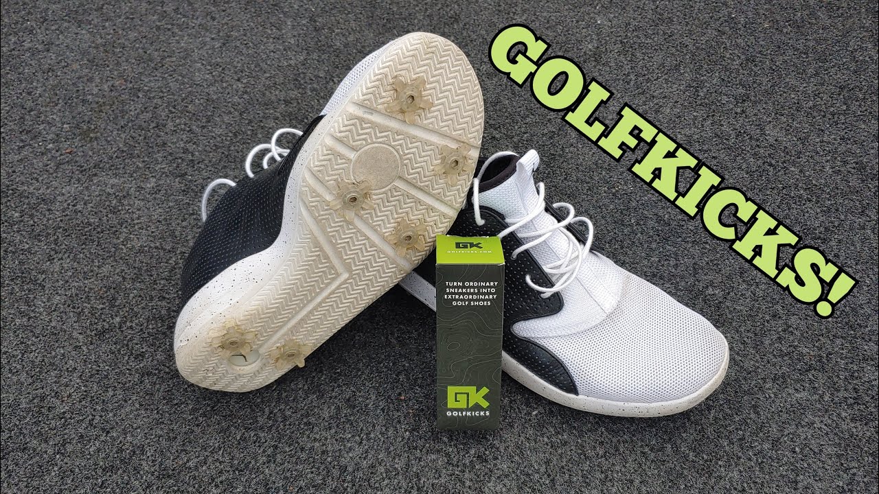 Turning Jordans into golf shoes! | Golfkicks