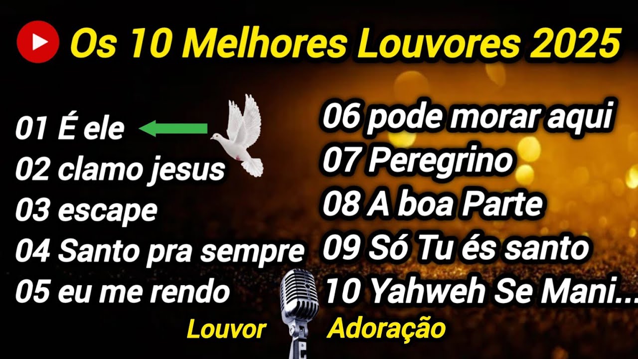 As 10 Melhores Músicas Gospel 2025 [ Atualizadas ] Na Voz de Iranildo Santos