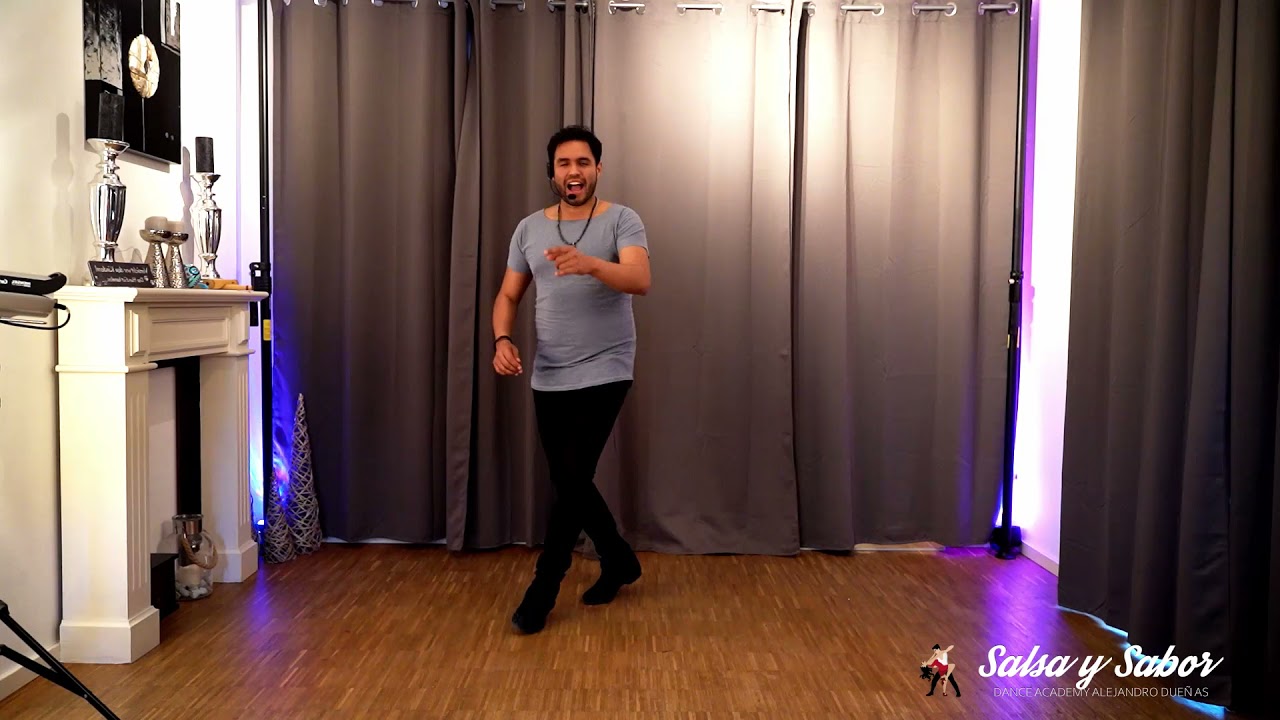 Salsa Solo lernen online mit Alejandro Combo 021