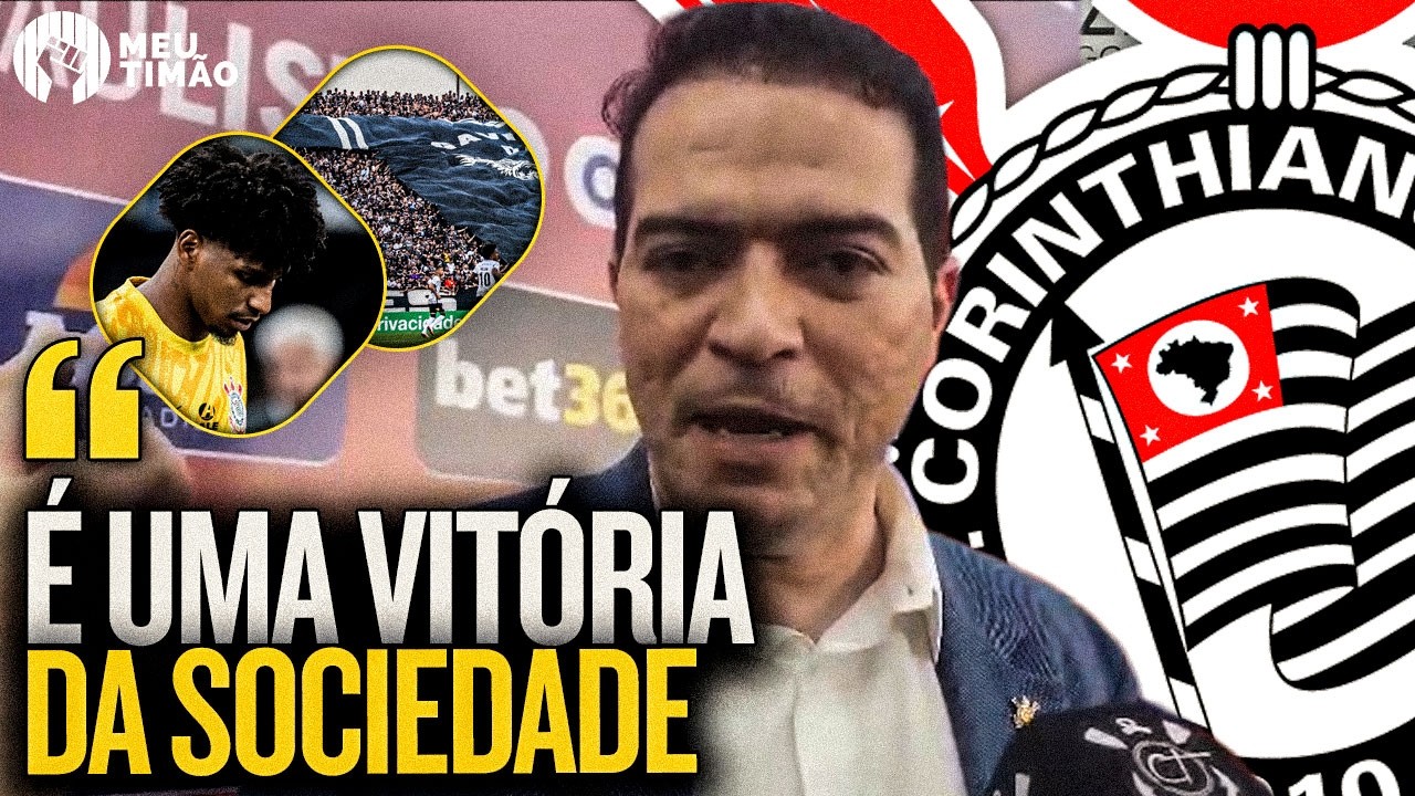 MARCELO PAZ COMENTA SOBRE TORCIDA ÚNICA E RACISMO DE HUGO SOUZA EM ZONA MISTA NA FPF