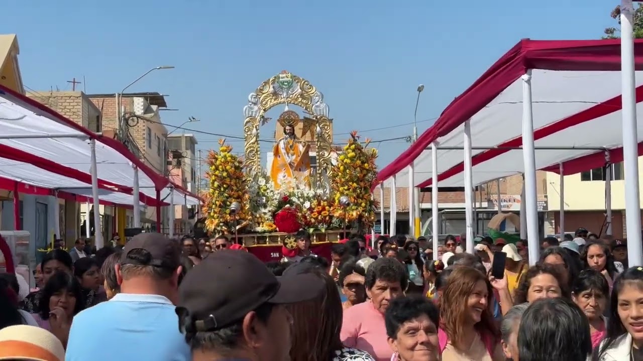 Procesión de San Juan Bautista - Banda Concert Band Perú 25 de Junio Végueta 2025