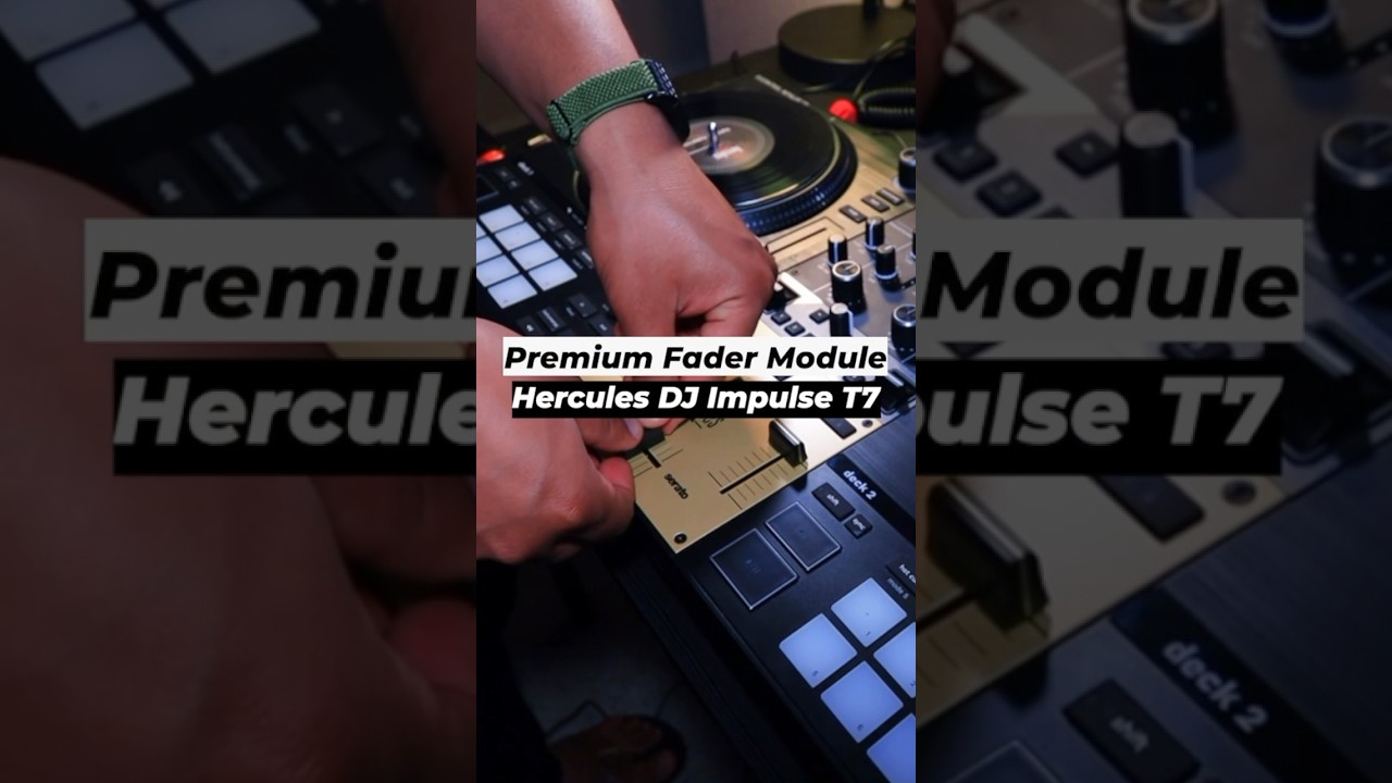Hercules DJ Impulse T7 Premium Fader Module, Actualizaci&oacute;n!