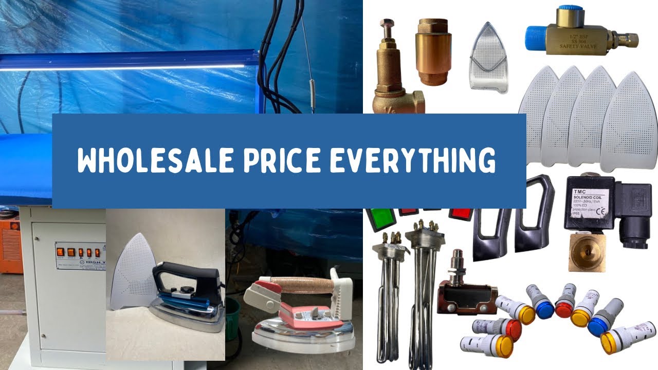 Spare Parts wholesale and retail price | Best Quality Iron | Steam Laundry Iron | 9821013366