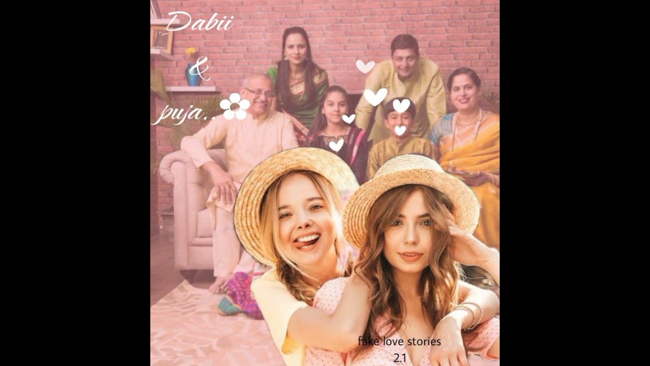 New lesbian love story ♡ Dabii and Puja ⁠part42💗💗💗@fakelovestories2.1  #lovestorystatus2023