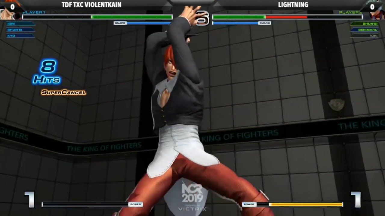 NCR 2019 KOF XIV TOP 8 (TDF TXC VIOLENTKAIN) VS (LIGHTNING)