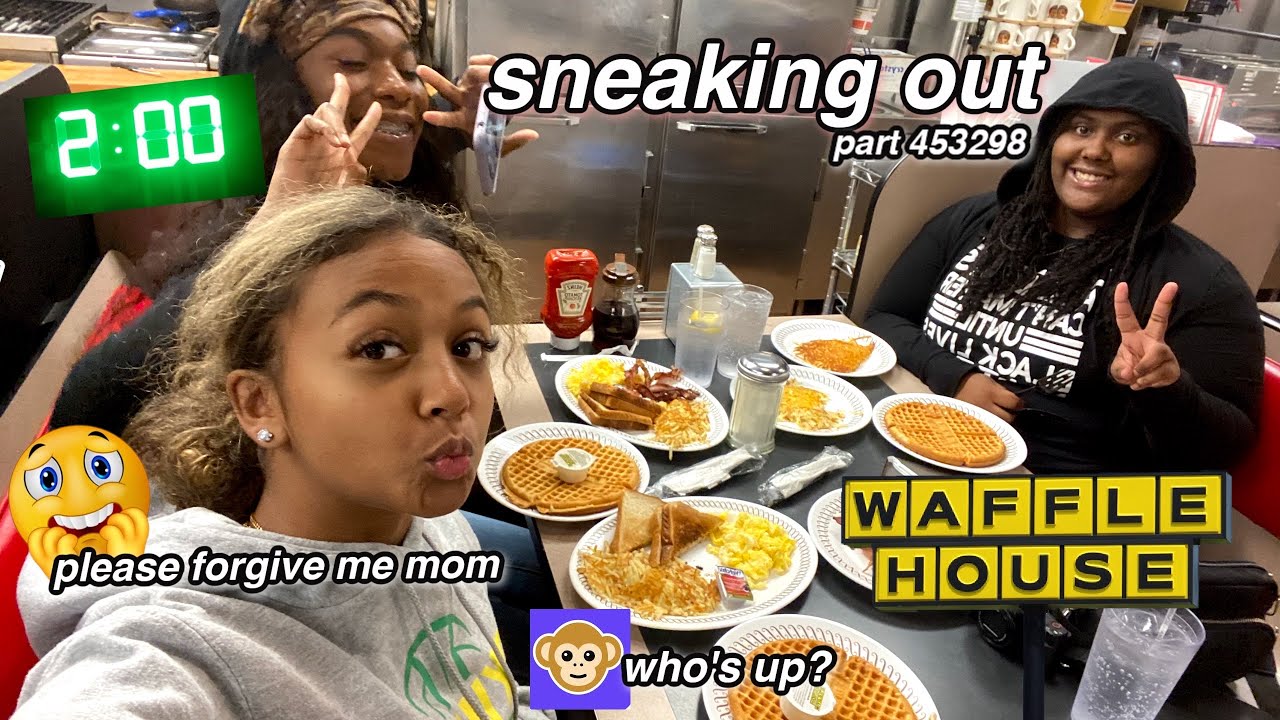 Sneaking Out at  2:00AM Vlog | Another All Nighter | LexiVee