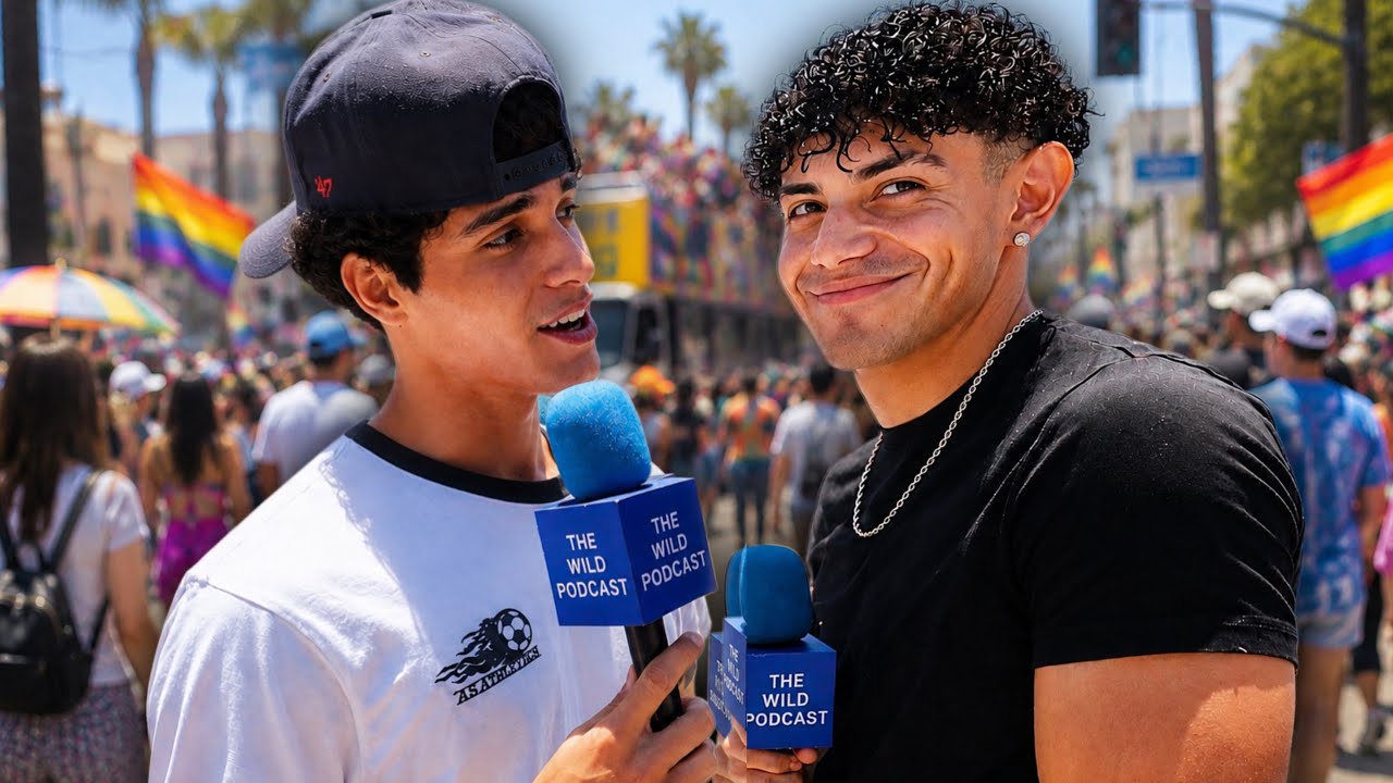gay street interviews (LA pride) | brandon & julian 