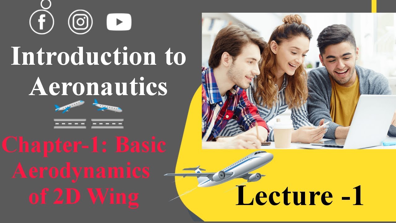 Chapter-2: Basic Aerodynamics of 2D Wing (Lecture-1) | Introduction to Aeronautics, Aeronautical Eng
