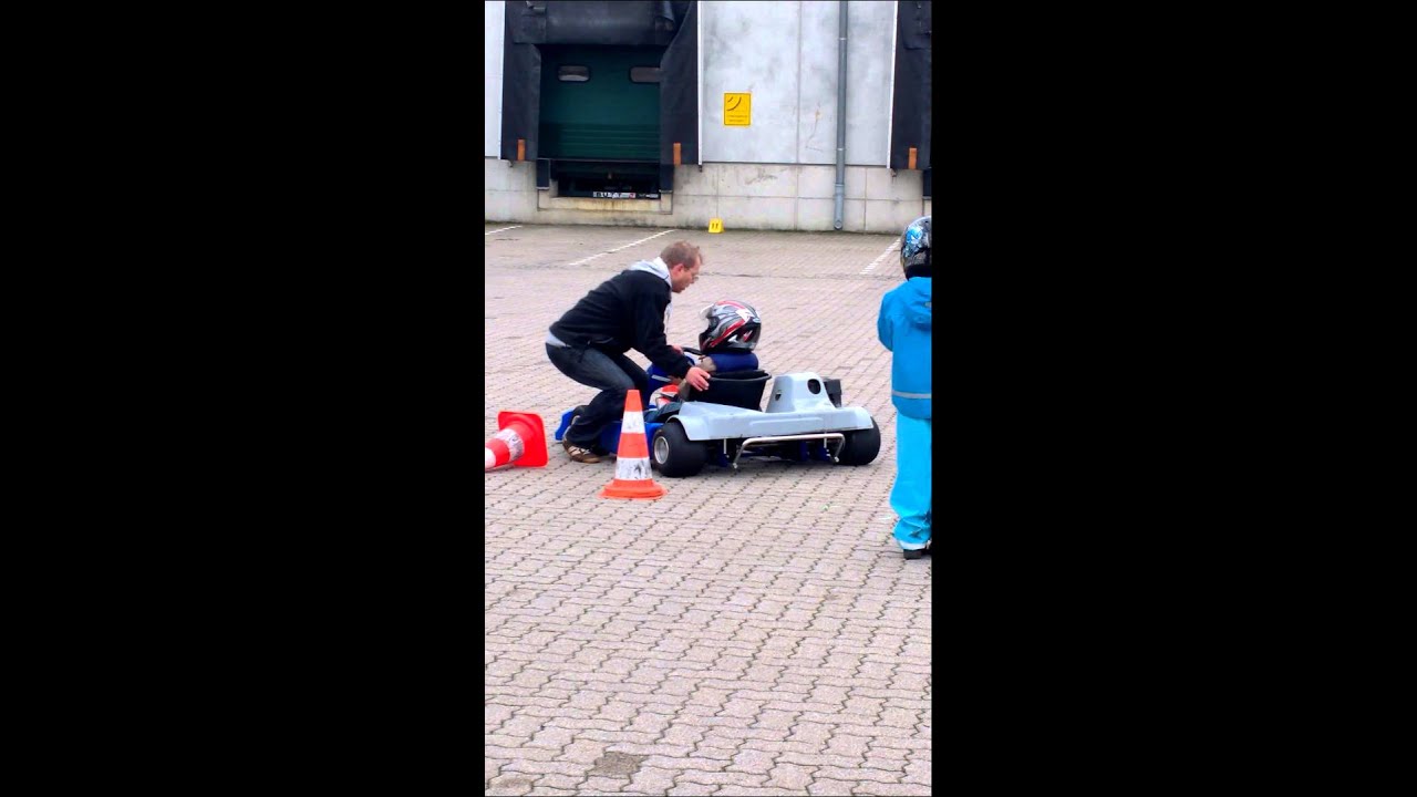 Kart fahren mit Bremstraining am 23.11.2013