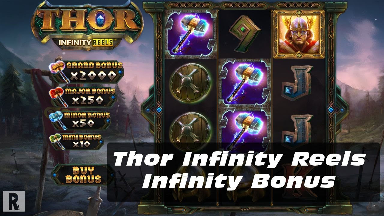 Thor: Infinity Reels&trade; &ndash; MASSIVE INFINITY BONUS HIT!