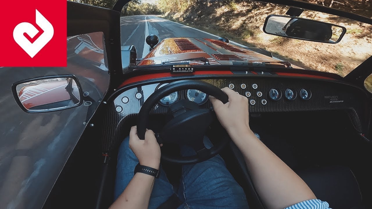 POV Caterham 485 CSR | Intro, Sound, Driving, ASMR