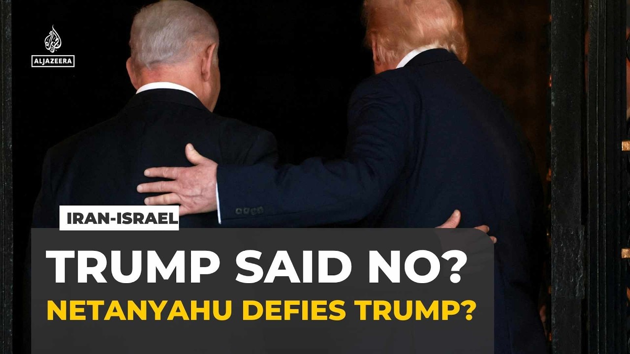 Did Netanyahu Defy Trump? Israeli Strikes Raise Questions