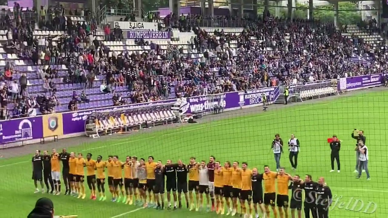 Dynamo Dresden | Derbysieger Derbysieger gegen Erzgebirge Aue 2022 🖤💛