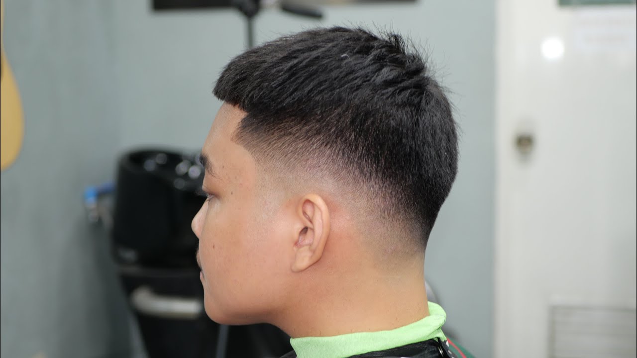 CROP TOP FADE 🔥 HAIRCUT TUTORIAL