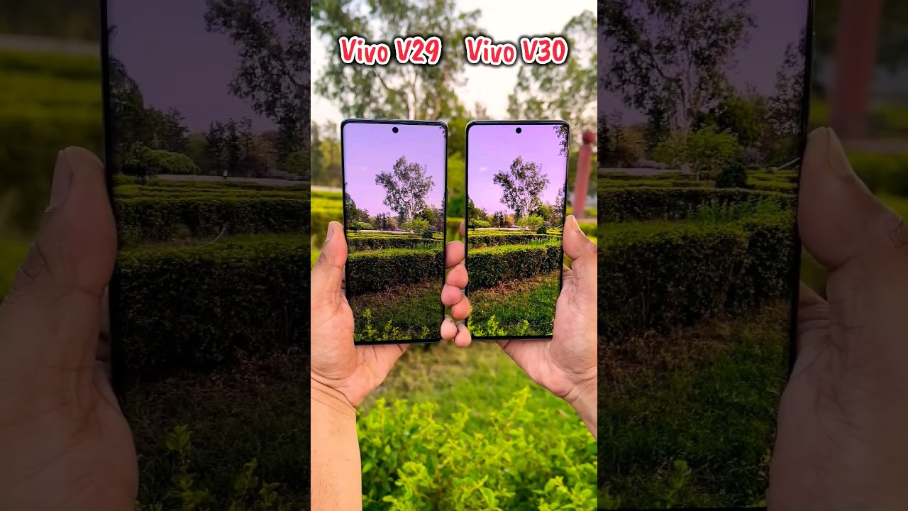 Vivo V29 vs Vivo V30 Camera Test #shorts
