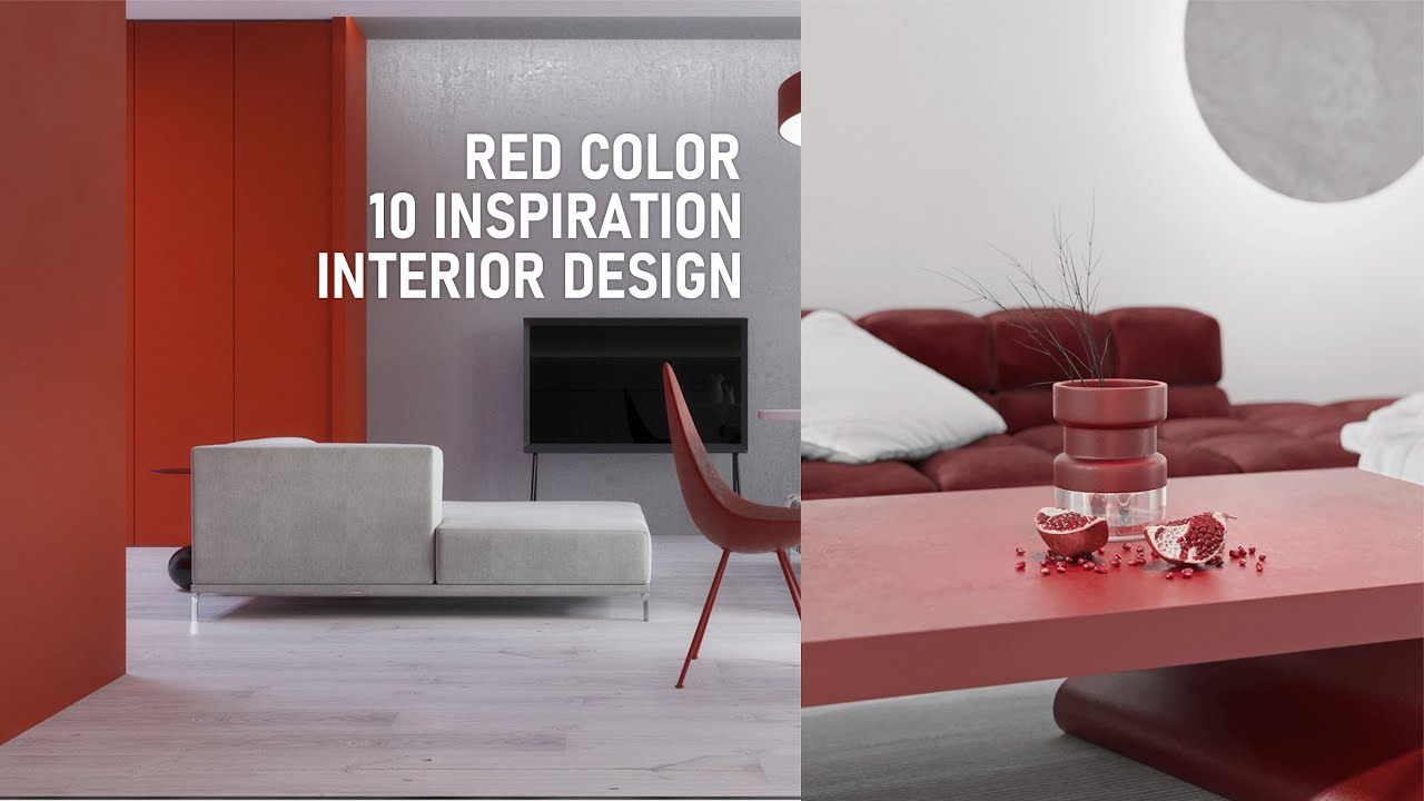 INTERIOR DESIGN RED COLOR - TOP 10 INSPIRATION IDEAS - Color Inspiration