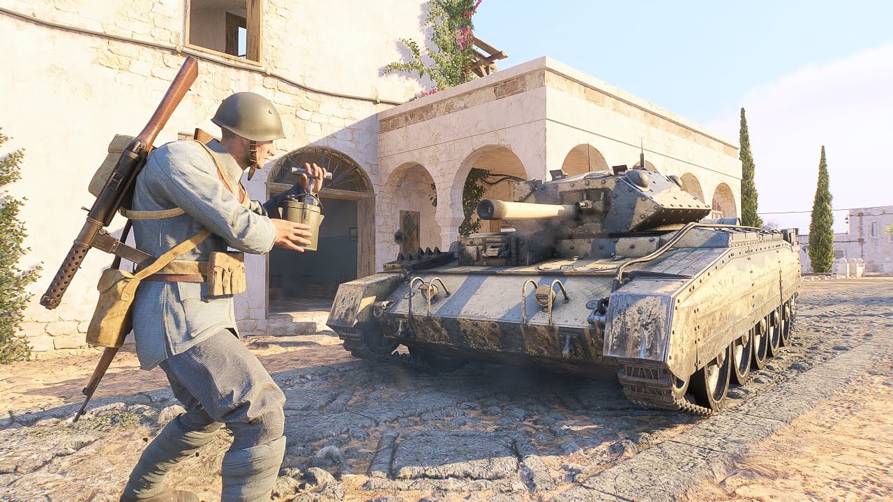 Italy Gameplay in UK vs Italy Event - Battle of Tunisia | Enlisted