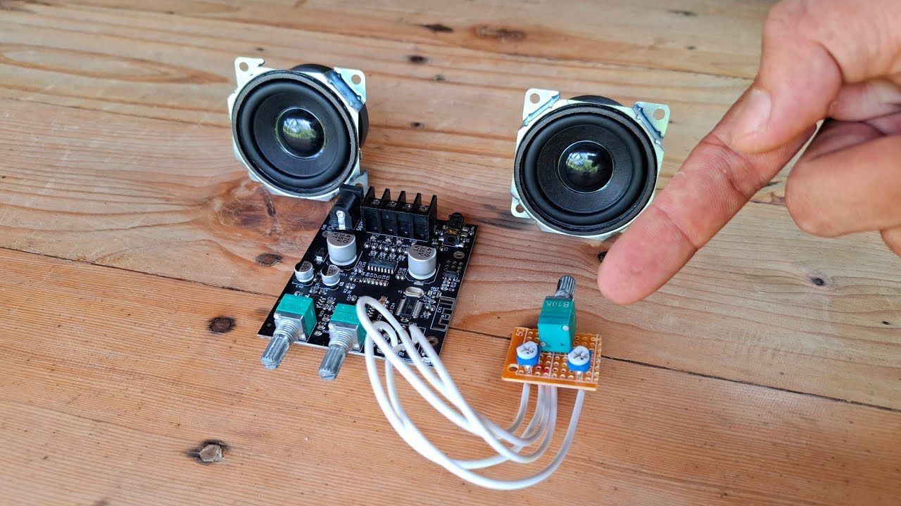 ZK-502MT mini amplifier mod for under wattage speakers. no more blown speakers.