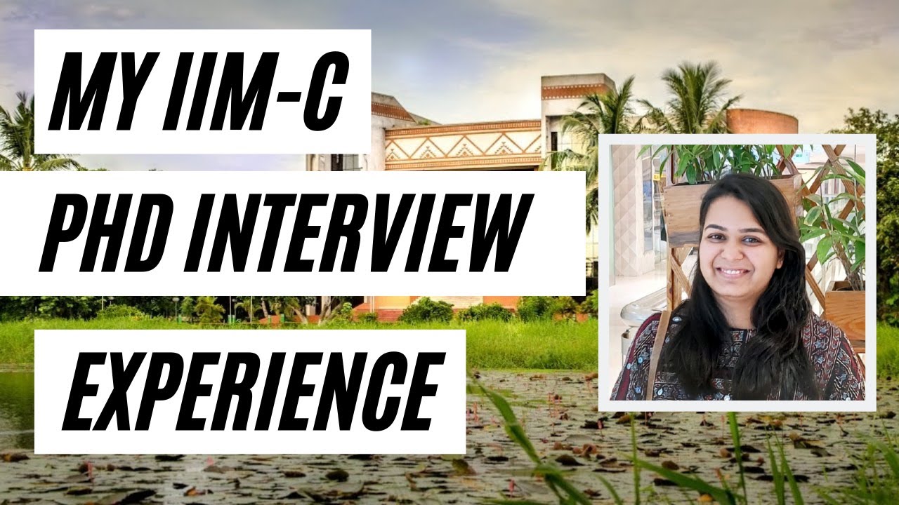 My IIM-C PhD Economics Interview Experience
