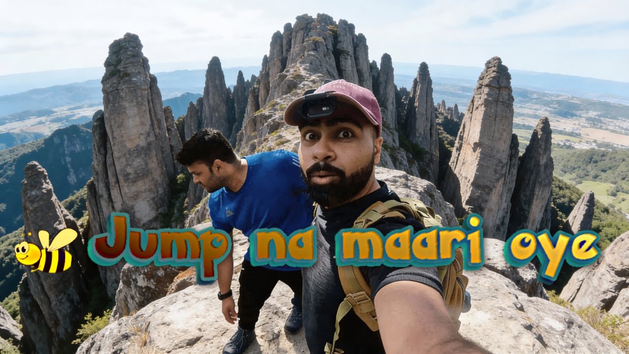 Pinnacles Hike—Nazare full att!