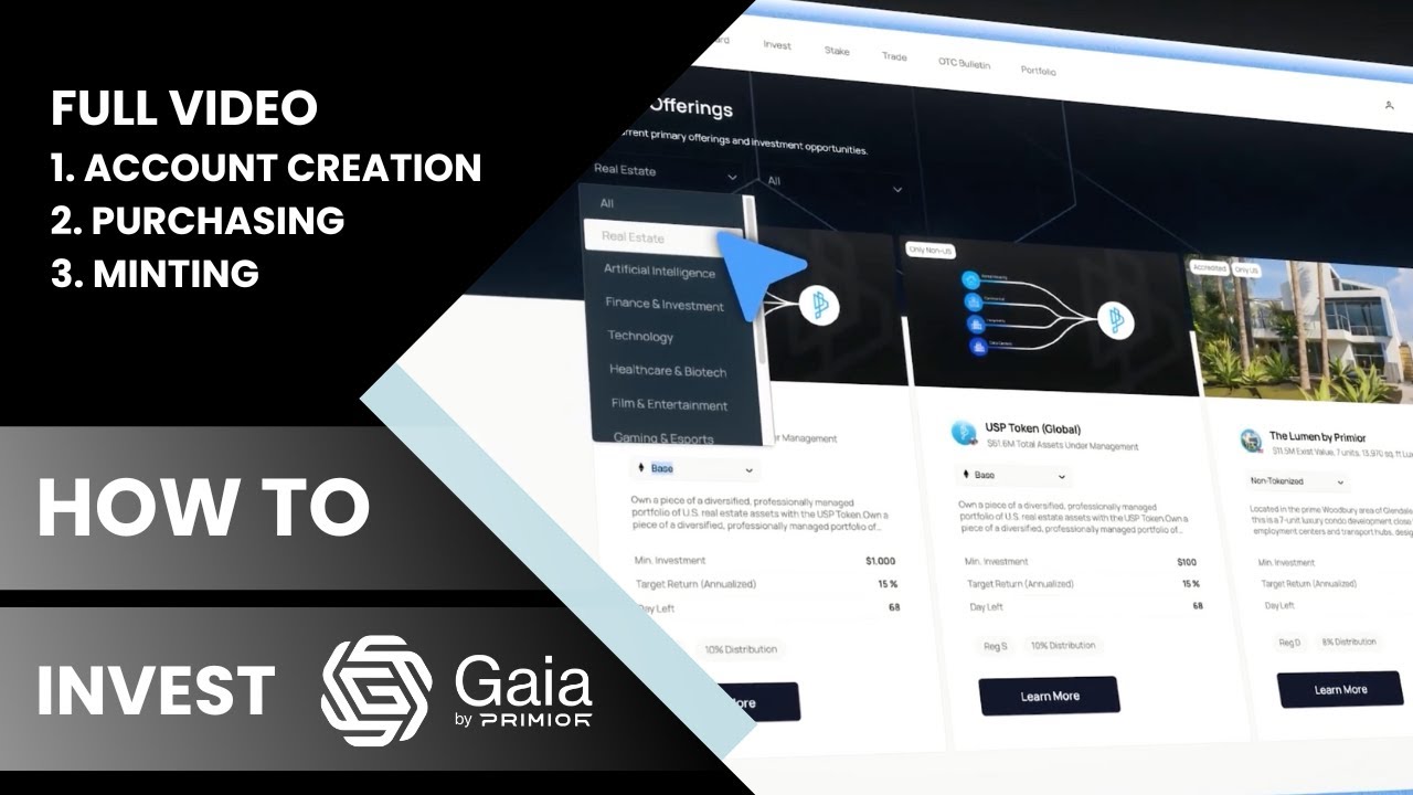 How to invest on GAIA! | Global Users