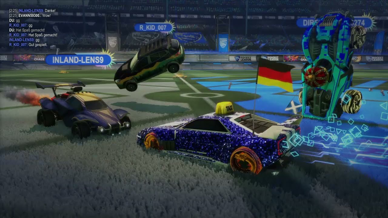 Hattrick in furiosem 4v4! | Rocket League | 22.08.2025