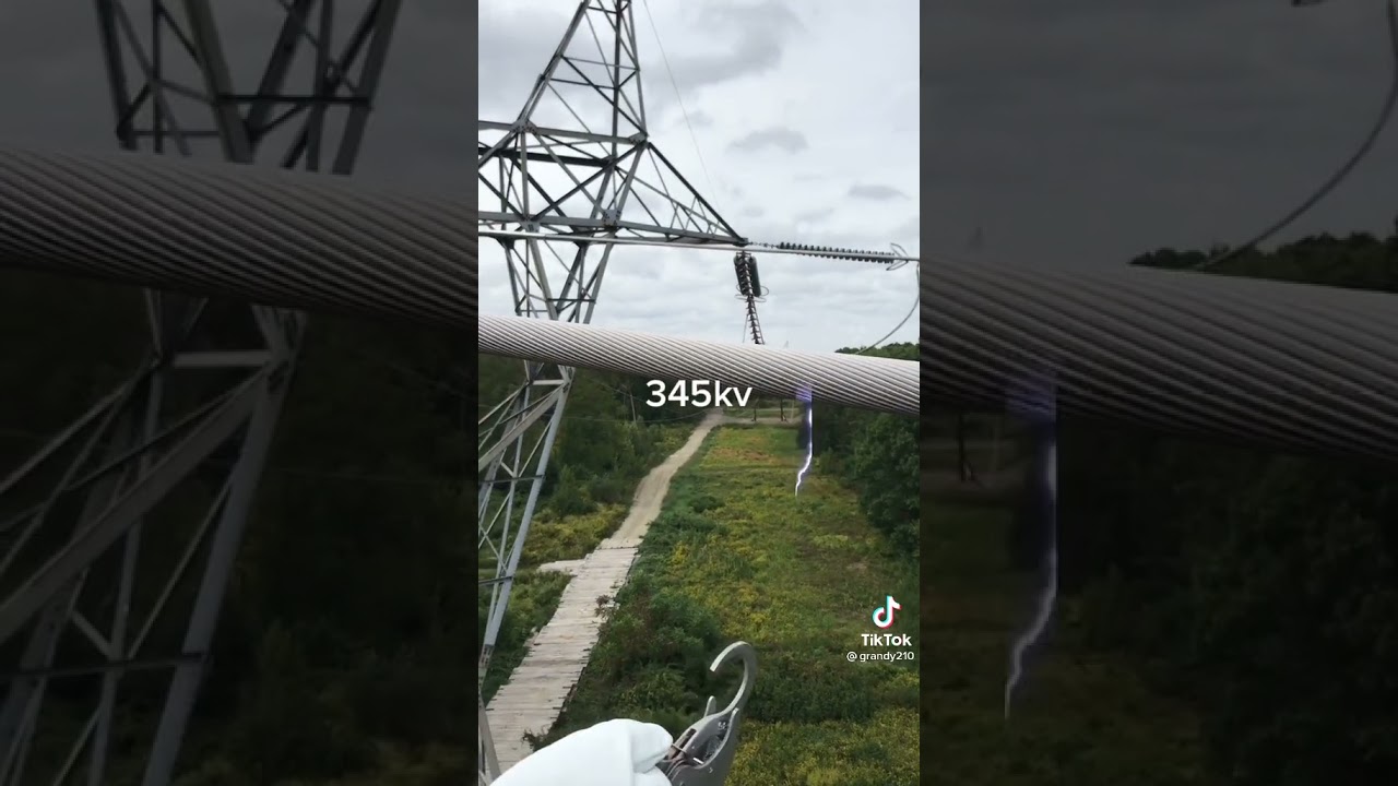 ligne &agrave; haute tension
