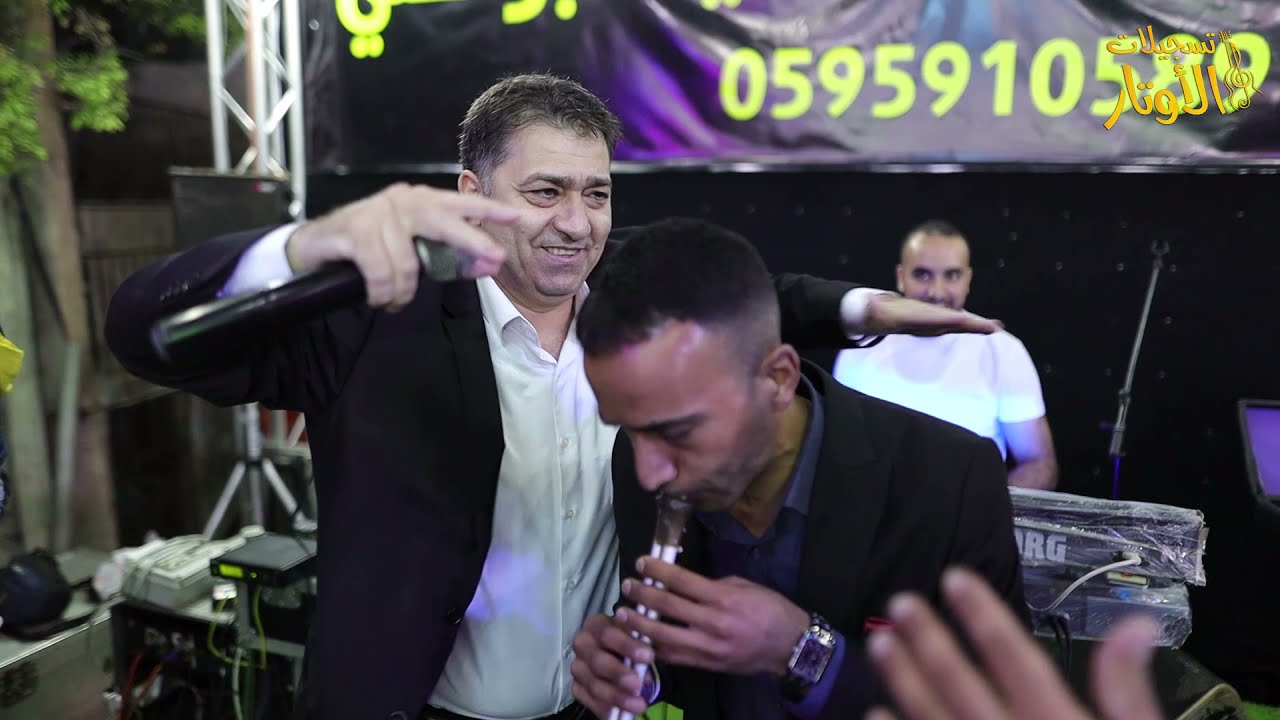 الفنان نعمان الجلماوي وشاعر القصب ياسين ابو حبيب | دبكة مجوز احترافية سهرة العريس محمد دهزن