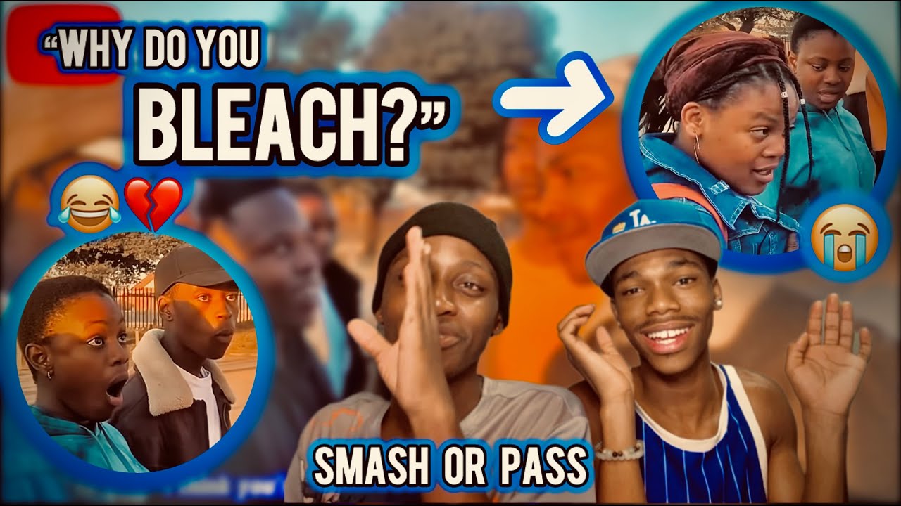 Is bleaching WRONG?😂_SMASH OR PASS(REACTION)