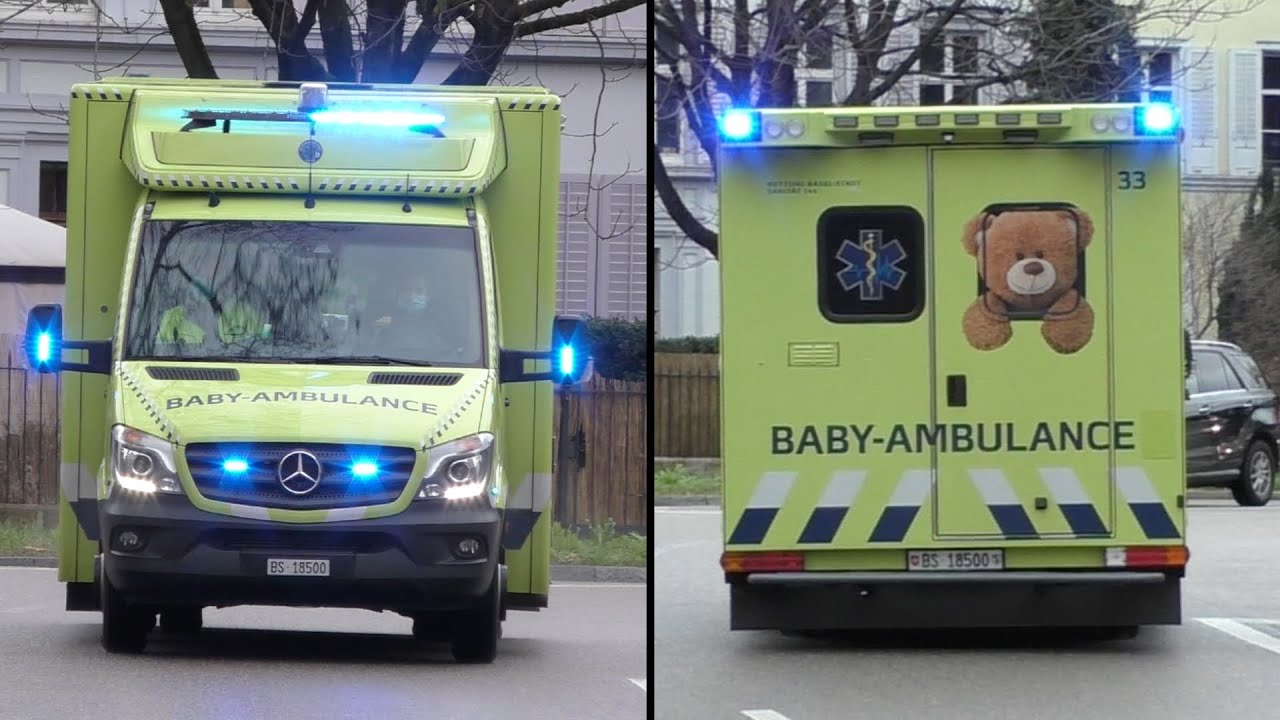 [XL Fahrtec Aufbau] - Baby-Ambulance | Einsatzfahrten Sanität Basel