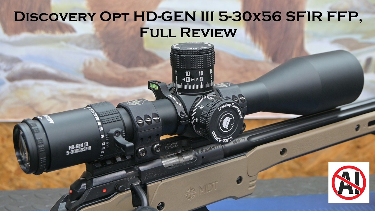 Отличный по соотношению цены и качества дальнобойный прицел Discovery Opt HD-GEN III 5-30x56 SFIR...