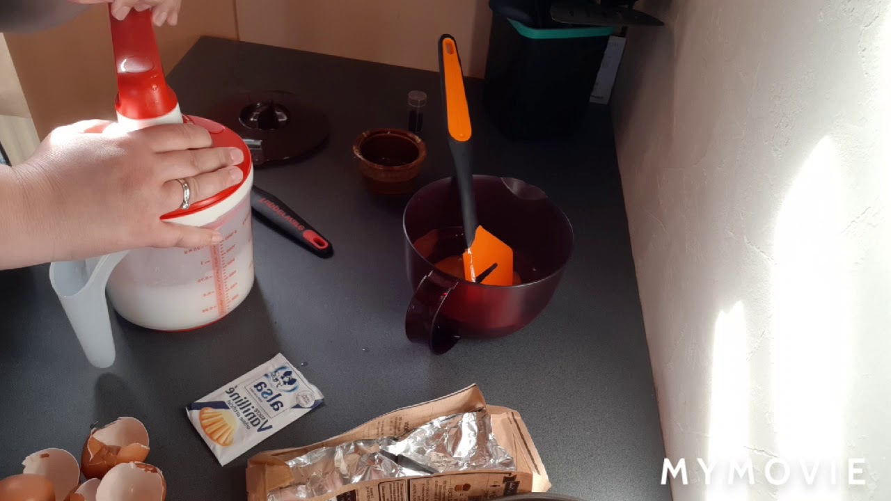 Mousse au chocolat au speedy chef 2 #Tupperware