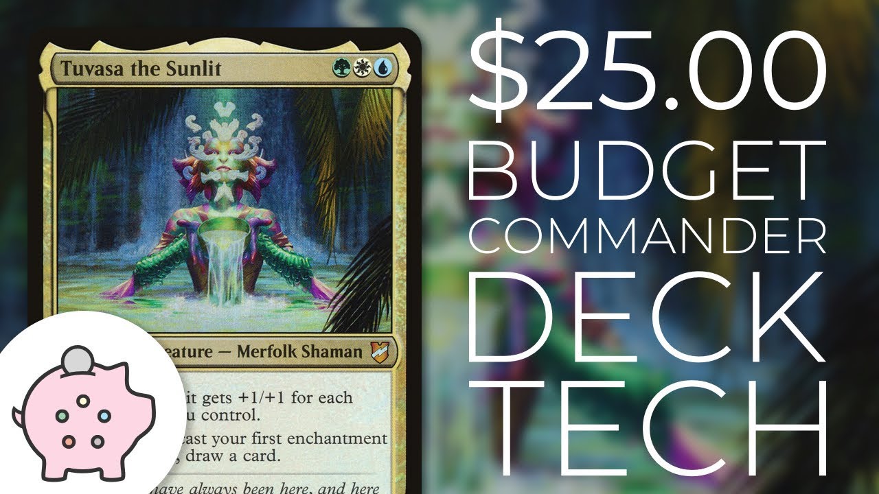 Tuvasa the Sunlit | EDH Budget Deck Tech $25 | Enchantress | Magic the Gathering | Commander