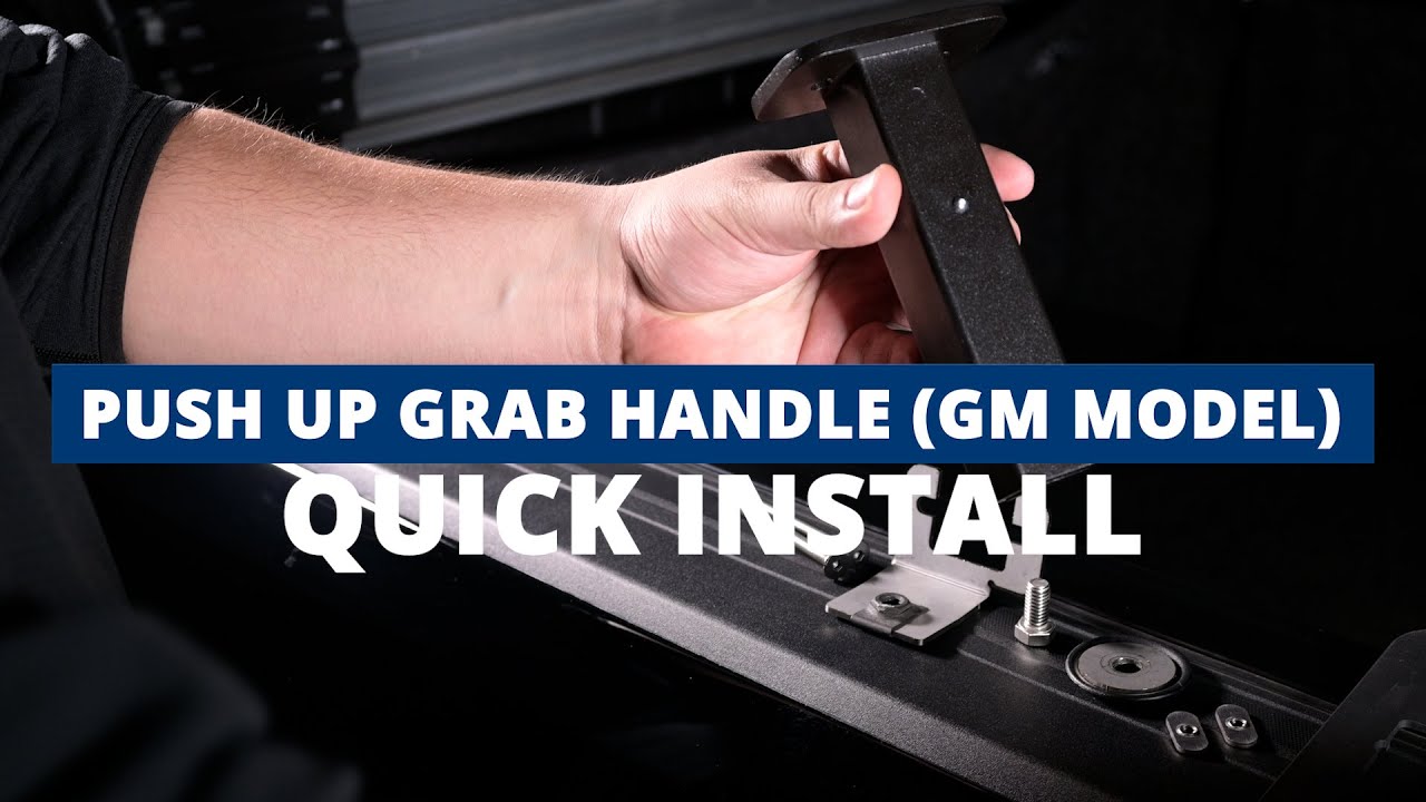 How to Install Push-Up Stake Pocket Grab Handles on Your Chevy Silverado Bed Access!