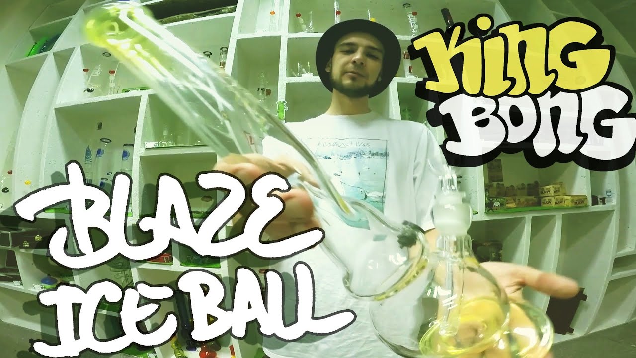Обзор бонга Blaze Ice Ball от King Bong