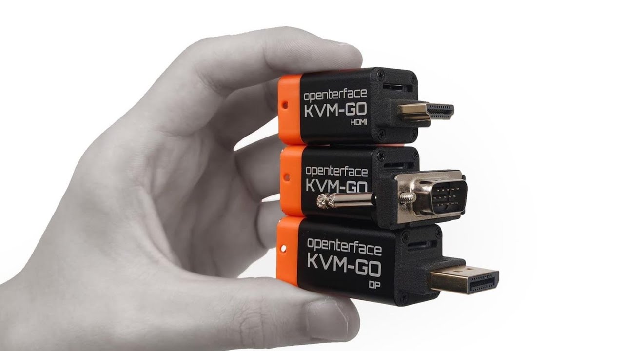 Openterface KVM-GO -  The Ultra-Compact KVM That Fits on Your Keychain