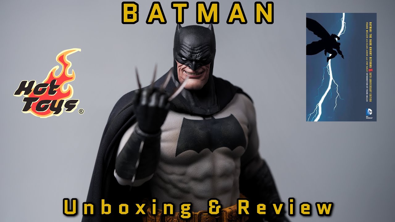 Распаковка и обзор Hot Toys TDKR Batman CMS024