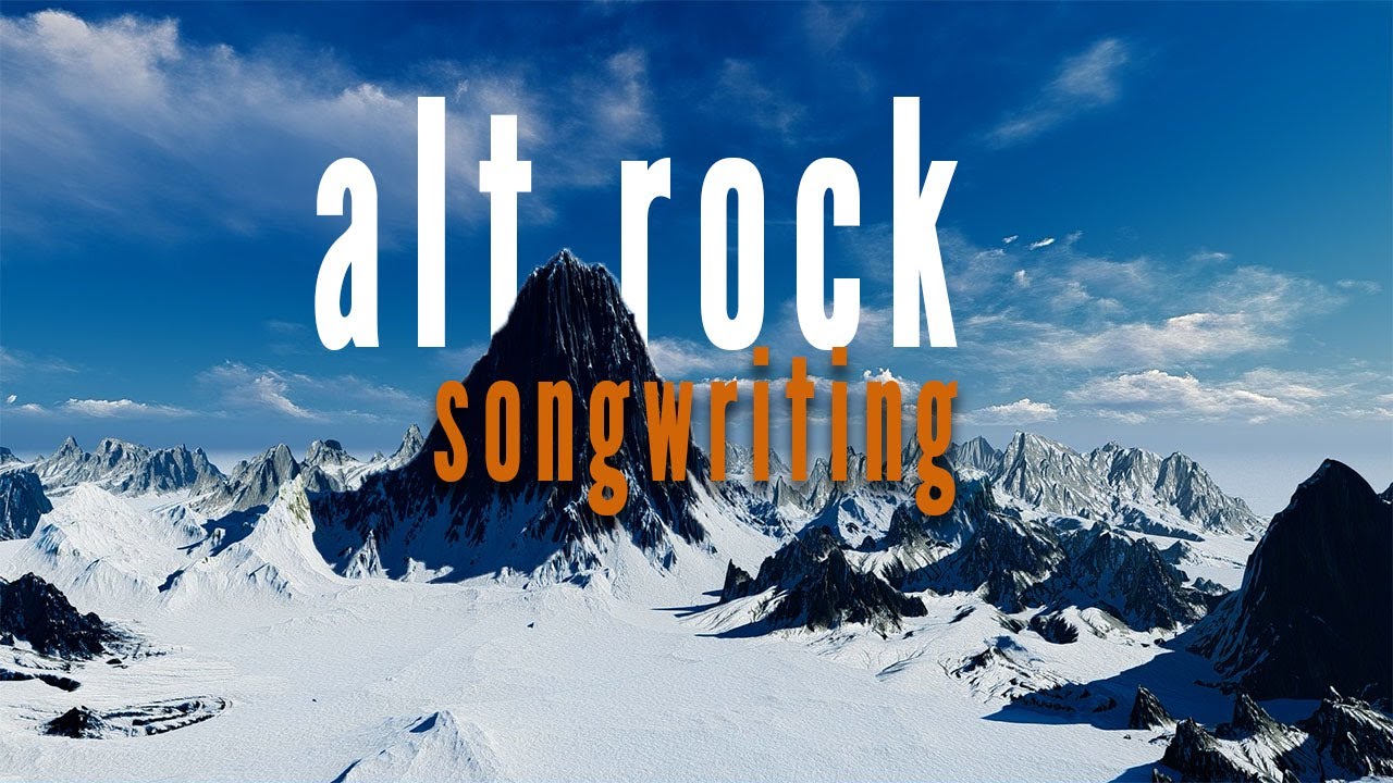 Alternative Pop Rock in D Minor - Instrumental Songwriting Backing Track