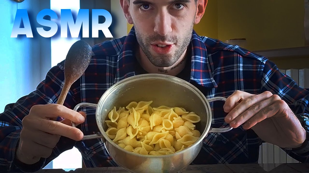 ASMR Eating ITA - Io ti nomino pasta alla capra!🐐(eating 81)