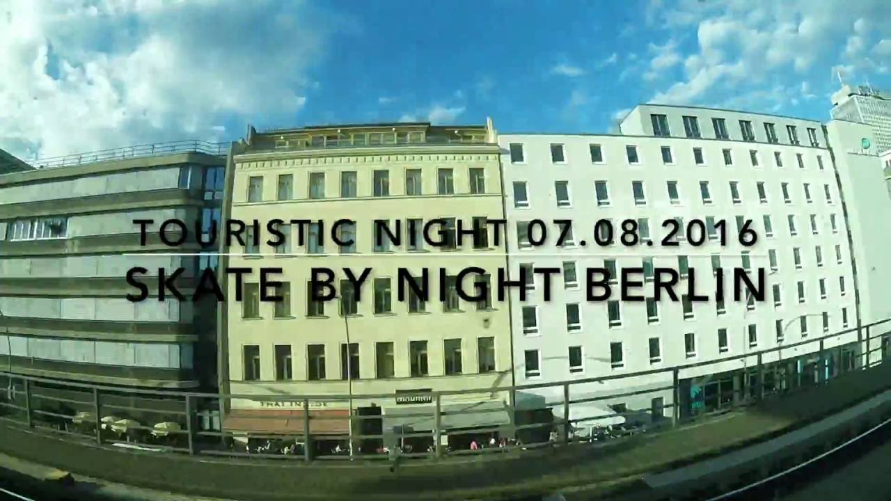 City Tour: Freeskate in Berlin August 2016 (GoPro Hero 4 Session)
