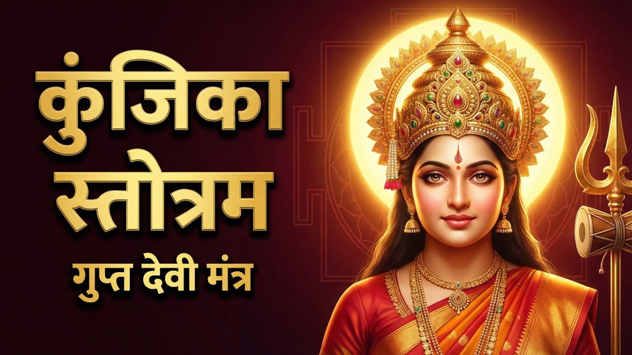 Kunjika Stotram कुंजिका स्तोत्रम | Traditional version | Secret Durga Maa Mantra