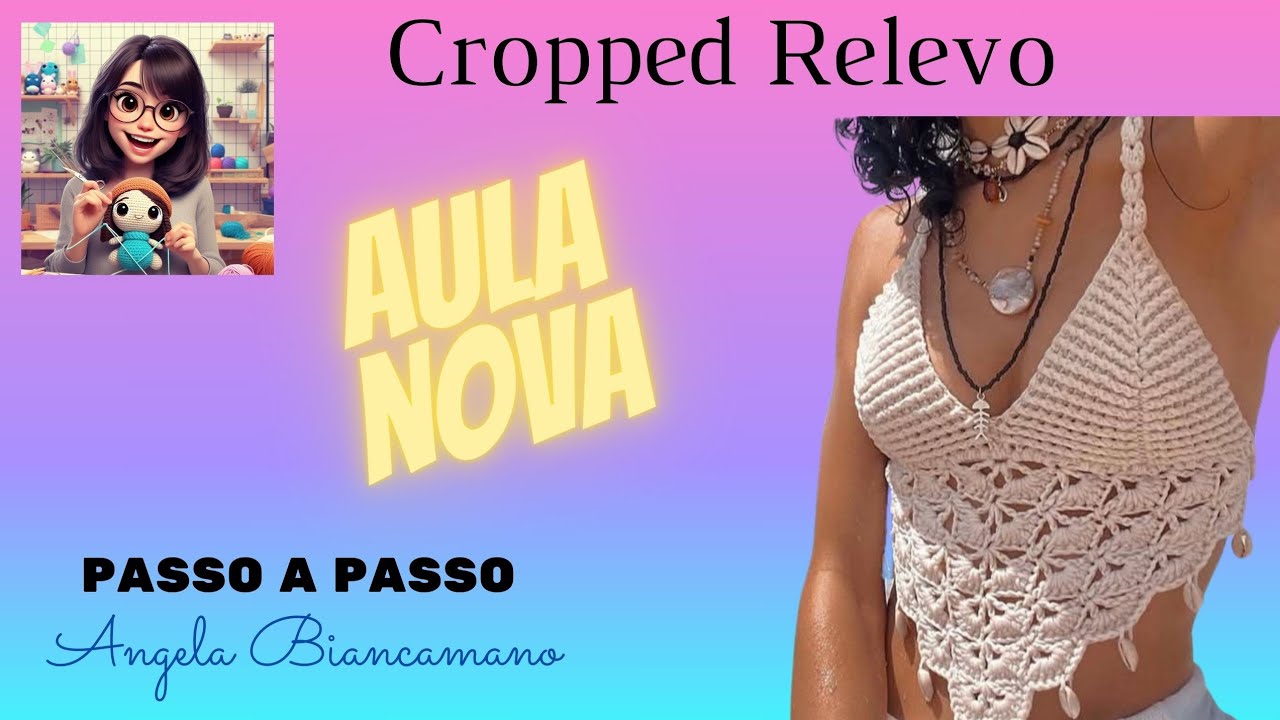 ✅👚Cropped Relevo👚