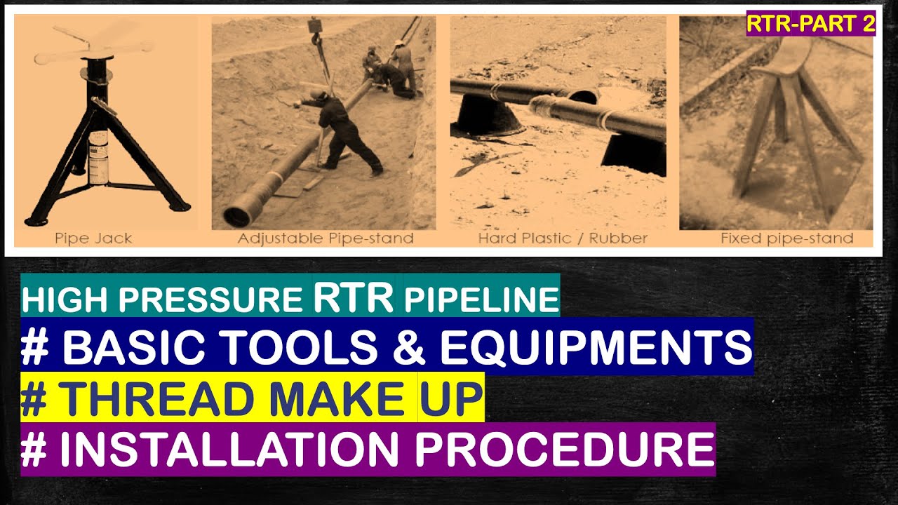 What Is RTR High Pressure Pipeline? RTR Basic Tools