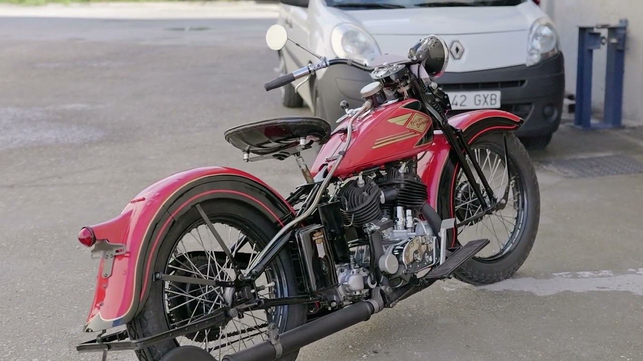 Descubre la Clásica Harley-Davidson VL 35: Un Viaje en el Tiempo
