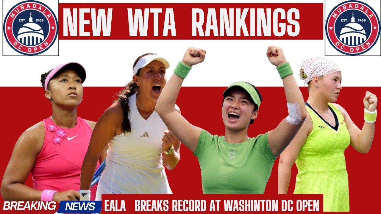 Алекс Эала вошла в историю на турнире Mubadala DC Open | Рейтинг WTA потрясен, Наоми Осака выбыла...